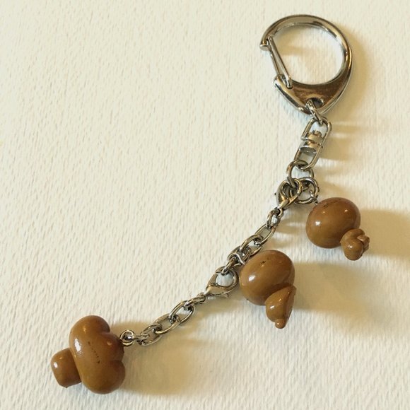 Vintage Y2K San-X Kogepan 3 Charm Keychain - Picture 3 of 16